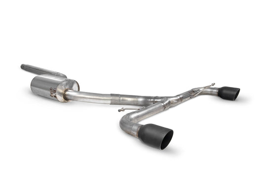Volkswagen Scirocco R Resonated Predator Cat-Back System (SVW072C)