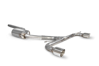 Volkswagen Scirocco R Resonated Predator Cat-Back System (SVW072)