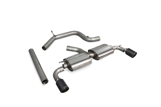 Volkswagen Scirocco R Non-Resonated Cat-Back System (SVWS041CF)