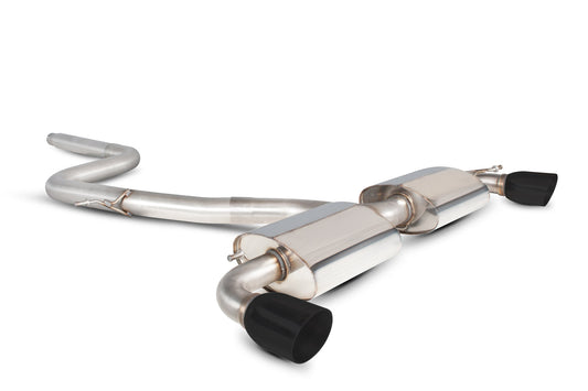 Volkswagen Scirocco R Non-Resonated Cat-Back System (SVWS041C)