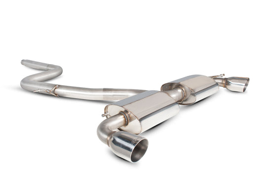 Volkswagen Scirocco R Non-Resonated Cat-Back System (SVWS041)