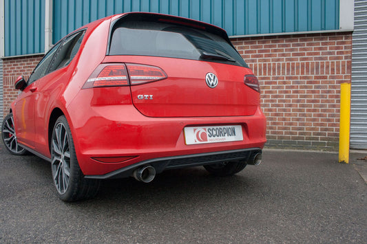 Volkswagen Golf Mk7 GTI Non-Resonated Cat-Back System (SVWS043)