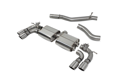 Volkswagen Golf R Mk7.5 Facelift GPF & Non GPF Models Non-Res Cat/GPF Back System With Electronic Valves (SVWS054)