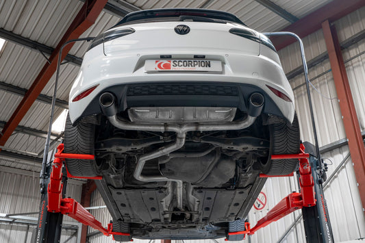 Volkswagen Golf Mk7 GTd Cat-Back GTI Style System (SVWS068CF)