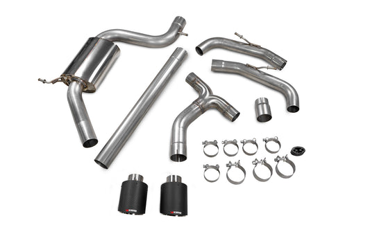 Volkswagen Golf Mk8 / Mk 8.5 GTI Clubsport Non-Resonated GPF-Back System (SVWS069CF)