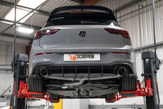 Volkswagen Golf Mk8 / Mk 8.5 GTI Clubsport Non-Resonated GPF-Back System (SVWS069D)