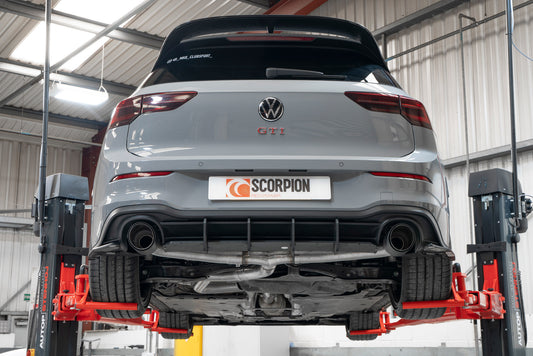 Volkswagen Golf Mk8 / Mk 8.5 GTI Clubsport Non-Resonated Predator GPF-Back System (SVWS070CF)
