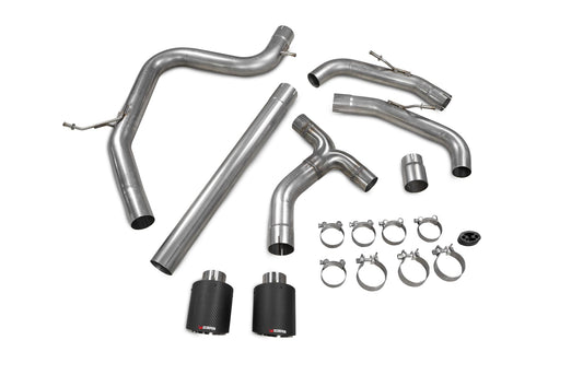 Volkswagen Golf Mk8 / Mk 8.5 GTI Clubsport Non-Resonated Predator GPF-Back System (SVWS070CF)