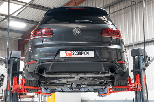 Volkswagen Golf Mk6 GTI 2.0 Tsi & Edition 35 Non-Resonated Predator Cat-Back System (SVWS071C)