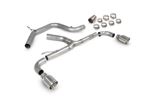 Volkswagen Golf Mk6 GTI 2.0 Tsi & Edition 35 Non-Resonated Predator Cat-Back System (SVWS071)