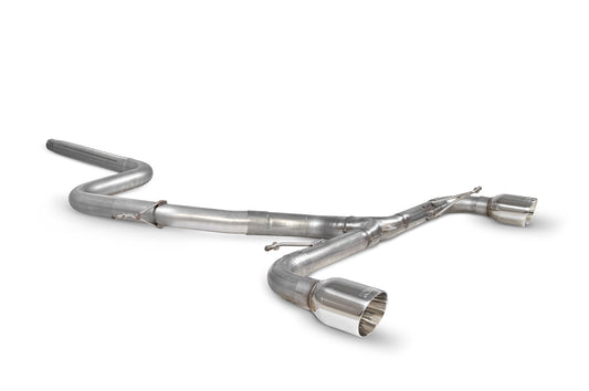 Volkswagen Scirocco R Non-Resonated Predator Cat-Back System (SVWS072)