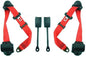 Fabspeed Porsche 911 Turbo 930 3 Point Replacement Seat Belts 1976-1989 (FS.POR.930.SBR)