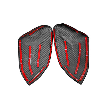 Fabspeed Carbon Fiber GT Style Mirror Caps Without Camera Holes - Lamborghini Urus (FS-CF-LAM-URGTMC)