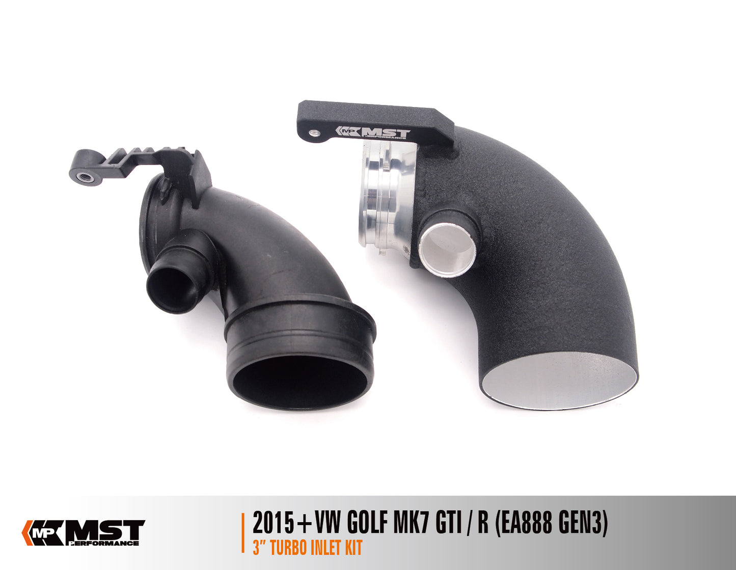 VW Golf MK7 MQB High Flow 3" Turbo Inlet Kit (For Stock Turbo) (VW-MK710)