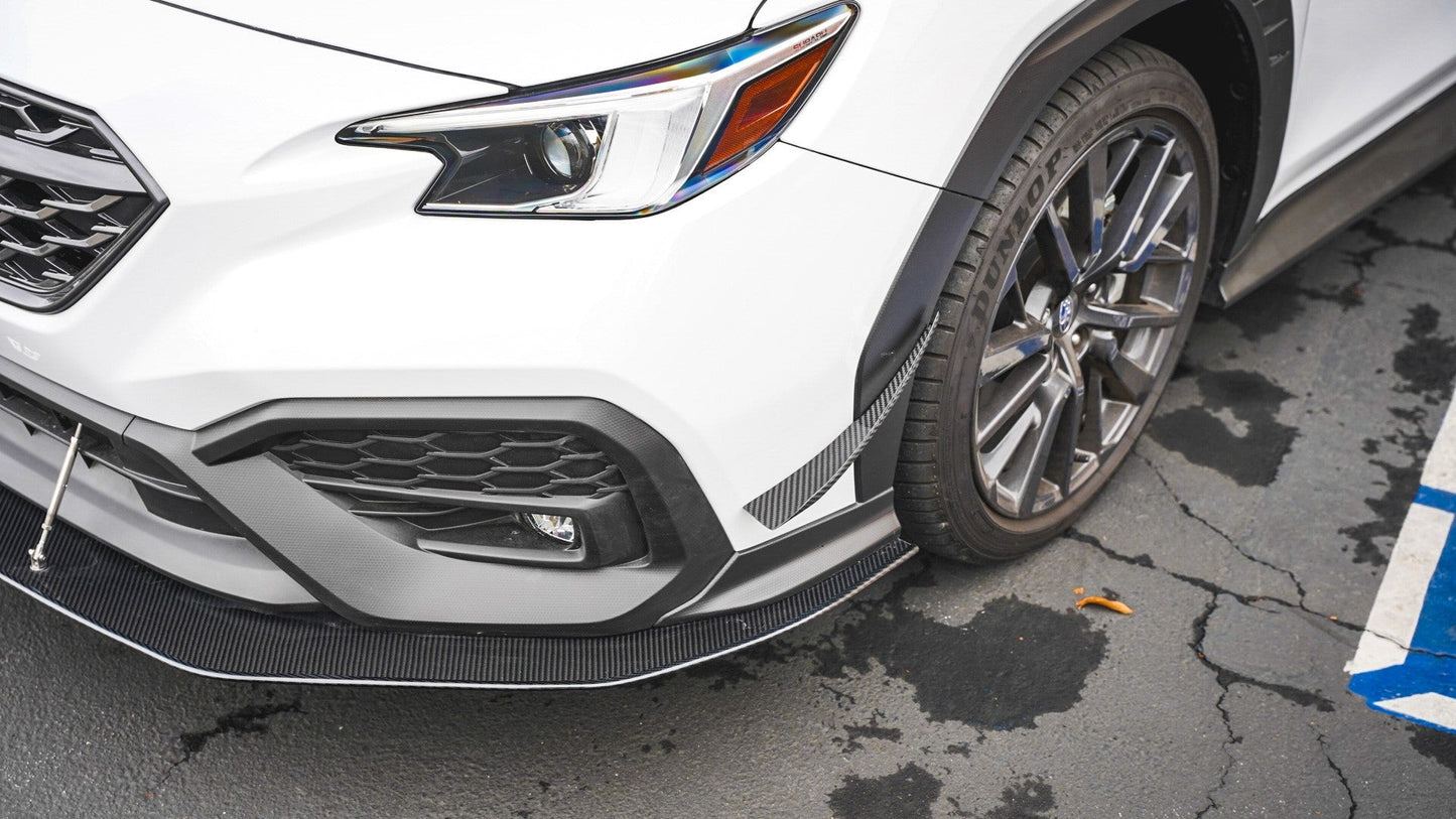 APR Subaru WRX Carbon Fiber Wind Splitter W/ Rods 2022-2023