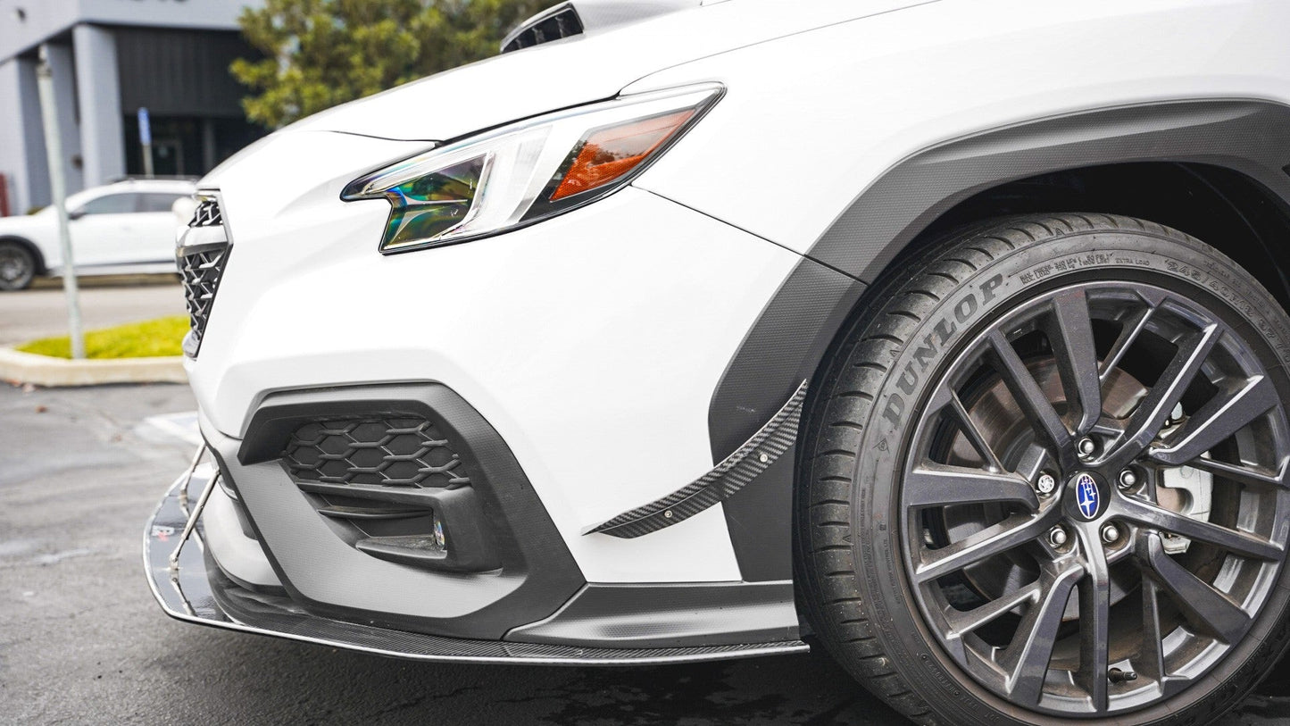 APR Subaru WRX Carbon Fiber Wind Splitter W/ Rods 2022-2023
