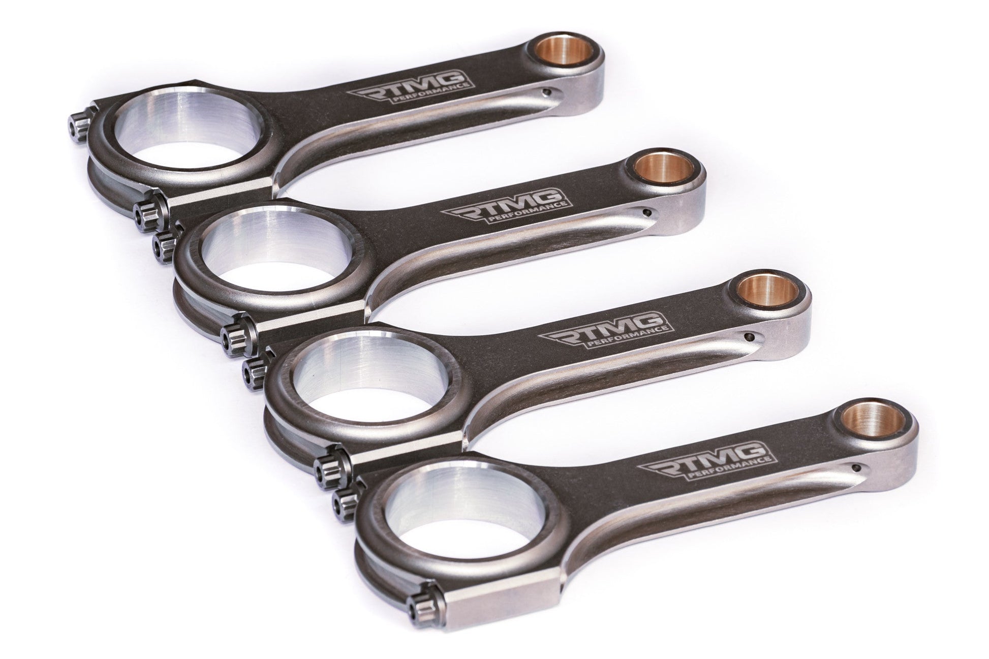 RTMG Connecting Rods Set H-Beam For Vauxhall Corsa 1.6L 129.75mm - 19mm Pin Size - Up To 600HP