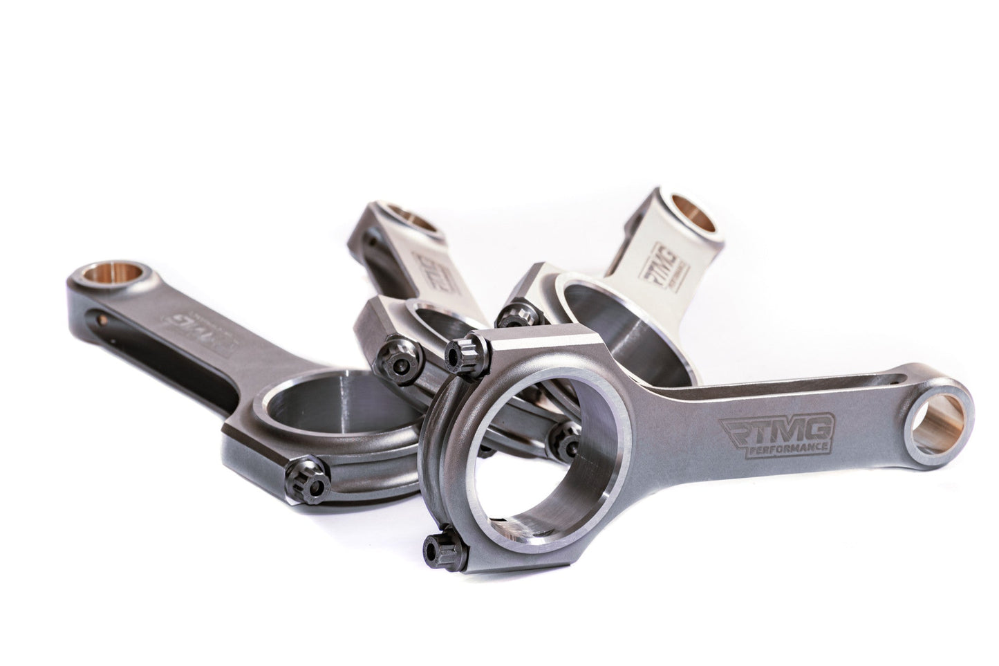 RTMG Connecting Rods Set H-Beam For Vauxhall Corsa 1.6L 129.75mm - 19mm Pin Size - Up To 600HP
