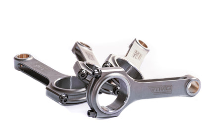 RTMG Connecting Rods Set H-Beam For Vauxhall Corsa 1.6L 129.75mm - 19mm Pin Size - Up To 600HP