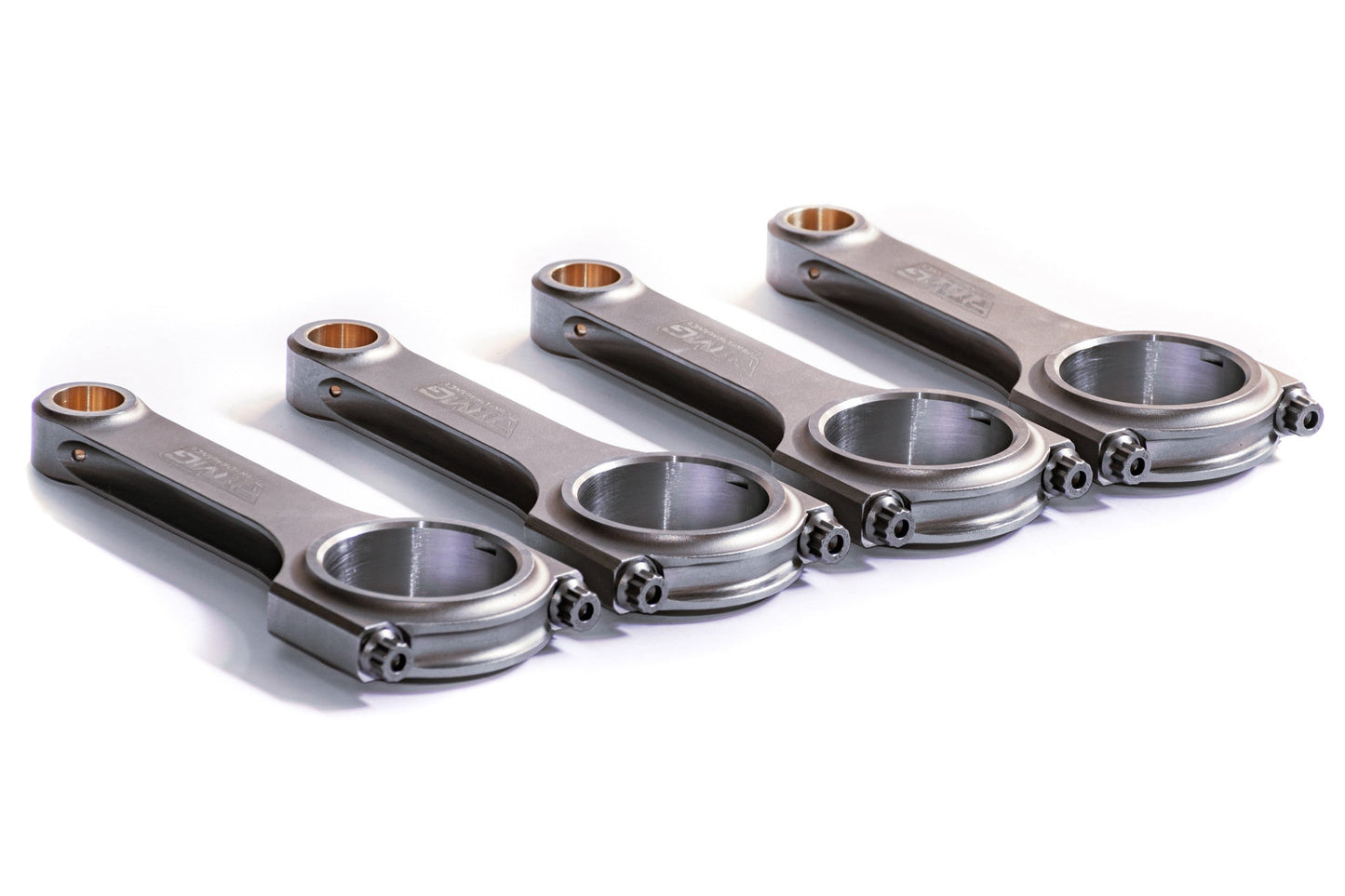 RTMG Connecting Rods Set H-Beam For Vauxhall Corsa 1.6L 129.75mm - 19mm Pin Size - Up To 600HP