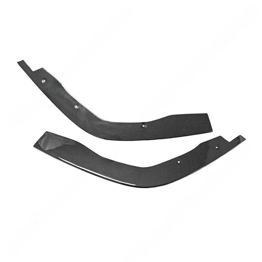 Fabspeed Ferrari F8 Carbon Fiber Front Bumper Splitters (FS-CF-FER-F8-FBS)