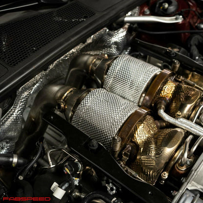 Fabspeed Audi RS6 / RS7 C8 Sport Cat Downpipes 2019 Onwards (FS.AUD.RSXC8.SC)