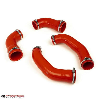 Fabspeed Porsche 992 Turbo / Turbo S Silicone Boost Hoses (FS.POR.992T.SBH)