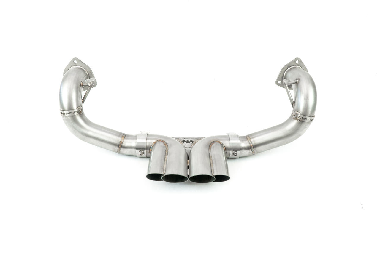 Fabspeed Acura NSX TT / Type S Quad-Tip Cat Back Sport Exhaust 2017-2022 (FS.ACURA.NSX.CBEQT)