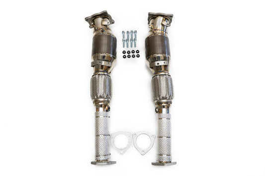 Fabspeed Acura NSX TT / Type S Sport Catalytic Converters 2017-2022 (FS.ACURA.NSX.SC)
