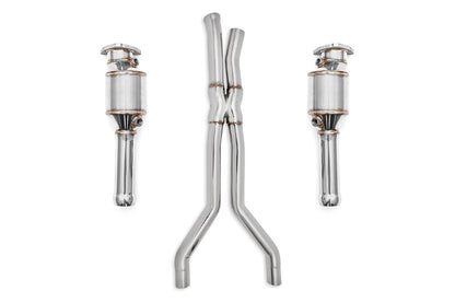 Fabspeed Aston Martin V8 Vantage Sport Cat X-Pipe Exhaust System 2005-2010 (FS.ASM.VNTV8.SCXP)