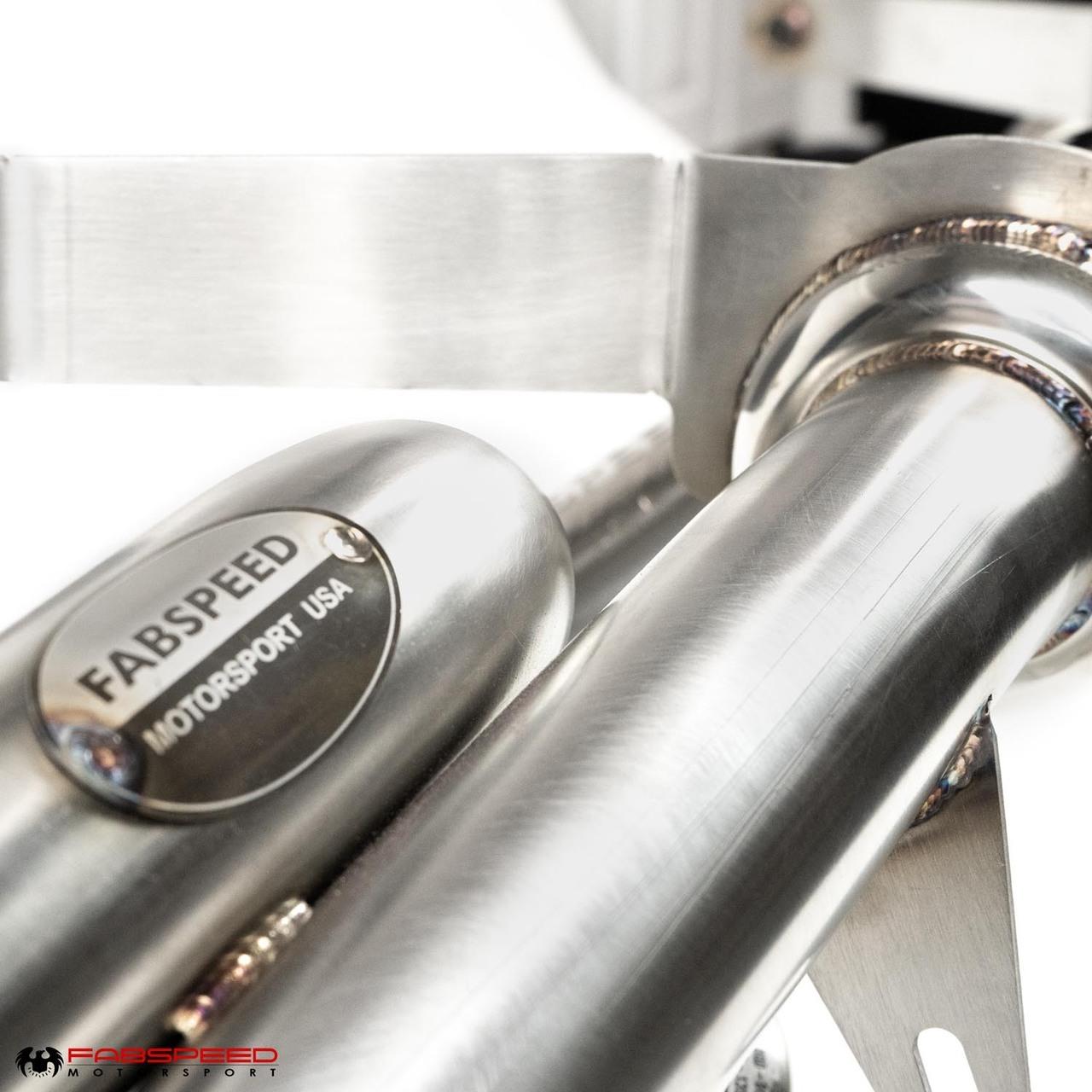 Fabspeed Audi R8 V10 Valvetronic Supersport X-Pipe Exhaust System 2016 - 2018 (FS.AUD.R817V10.VLV)