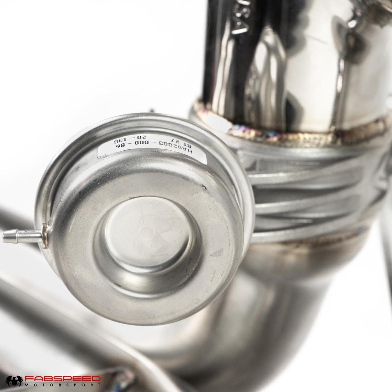 Fabspeed Audi R8 V10 Valvetronic Supersport X-Pipe Exhaust System 2016 - 2018 (FS.AUD.R817V10.VLV)