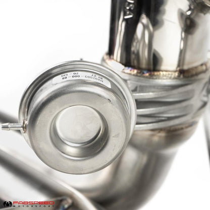 Fabspeed Audi R8 V10 Valvetronic Supersport X-Pipe Exhaust System 2016 - 2018 (FS.AUD.R817V10.VLV)