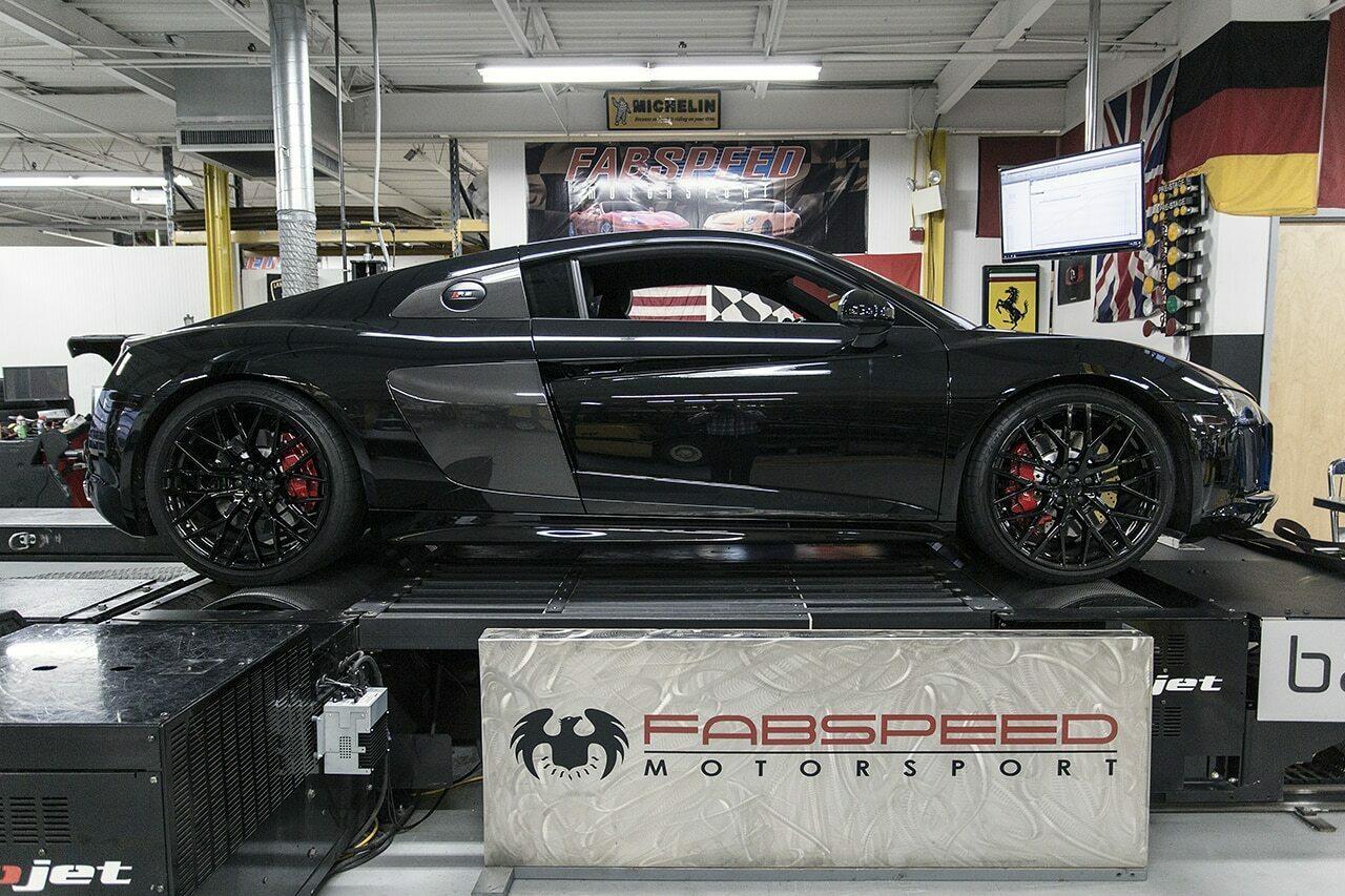 Fabspeed Audi R8 V10 Valvetronic Supersport X-Pipe Exhaust System 2016 - 2018 (FS.AUD.R817V10.VLV)
