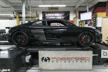 Fabspeed Audi R8 V10 Valvetronic Supersport X-Pipe Exhaust System 2016 - 2018 (FS.AUD.R817V10.VLV)