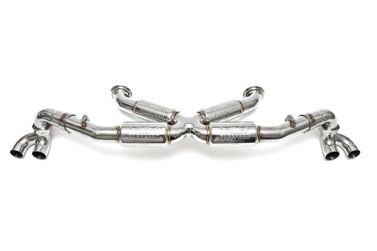 Fabspeed Audi R8 V10 Supersport X-Pipe Exhaust System 2009-2015 (FS.AUD.R8V10XX.SS)