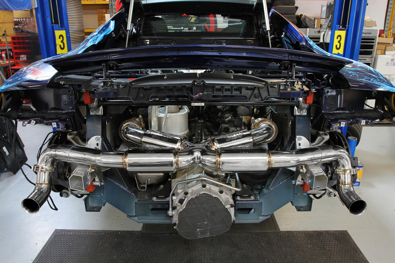 Fabspeed Audi R8 V10 Supersport X-Pipe Exhaust System 2009-2015 (FS.AUD.R8V10XX.SS)