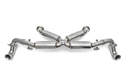 Fabspeed Audi R8 V10 Supersport X-Pipe Exhaust System 2009-2015 (FS.AUD.R8V10XX.SS)