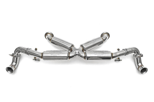 Fabspeed Audi R8 V10 Supersport X-Pipe Exhaust System 2009-2015 (FS.AUD.R8V10XX.SS)