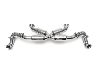Fabspeed Audi R8 V8 Supersport X-Pipe Exhaust System 2007-2012 (FS.AUD.R8V8.SS)