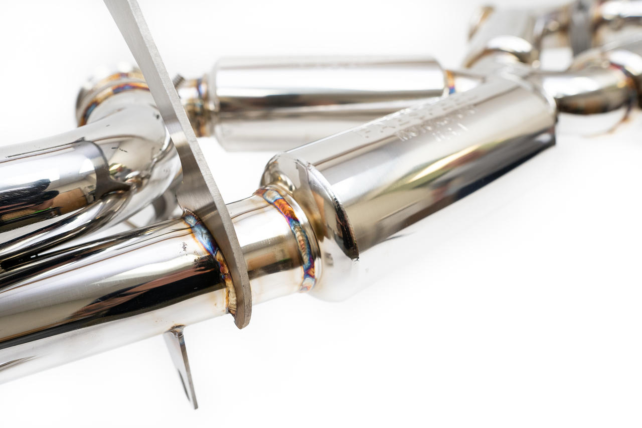 Fabspeed Audi R8 V8 Valvetronic Supersport X-Pipe Exhaust System 2007-2012 (FS.AUD.R8V8.VLV)