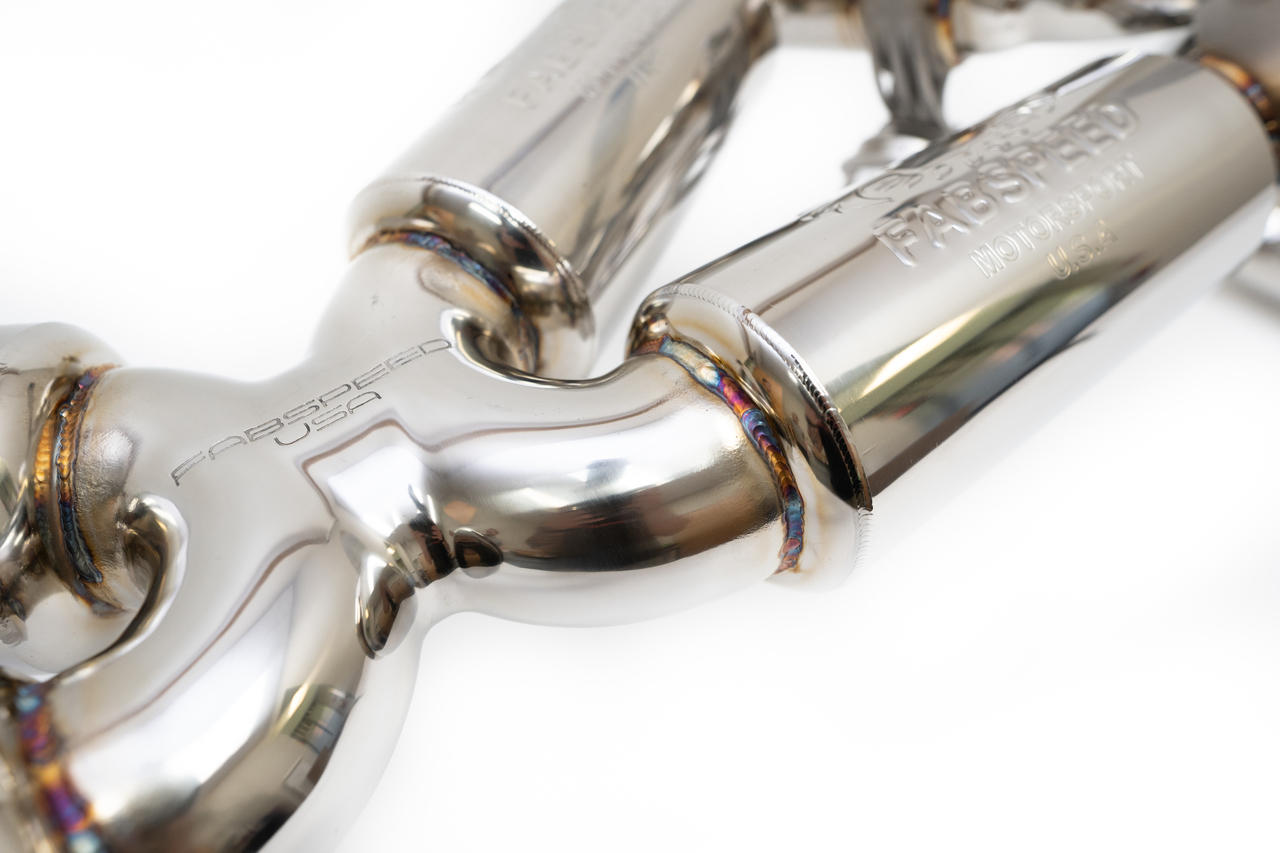 Fabspeed Audi R8 V8 Valvetronic Supersport X-Pipe Exhaust System 2007-2012 (FS.AUD.R8V8.VLV)
