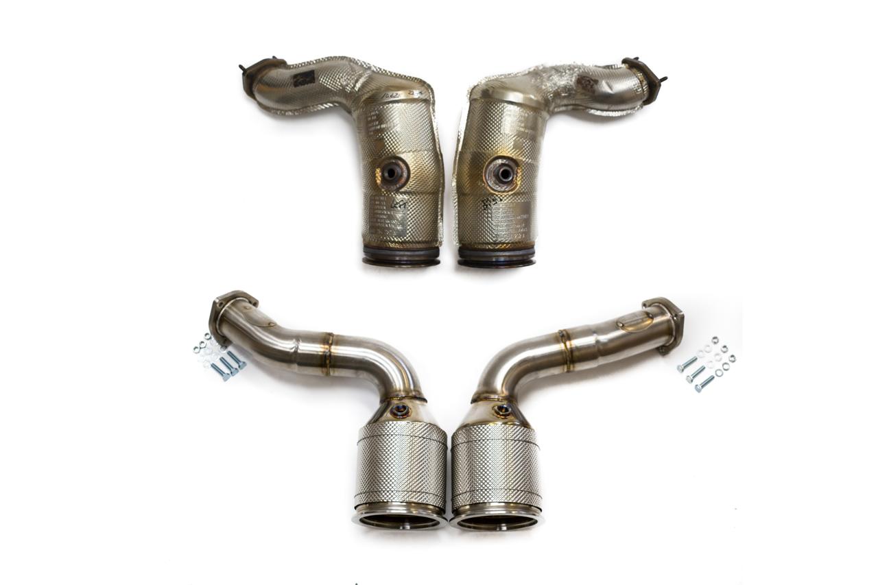 Fabspeed Audi SQ8 Sport Catalytic Converters 2020 Onwards (FS.AUD.SQ8.SC)