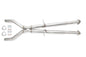 Fabspeed Bentley Continental GT/ GTC/ GT SPEED Resonator delete X-Pipe 2003-2018 (FS.BEN.CGTXXX.XP)