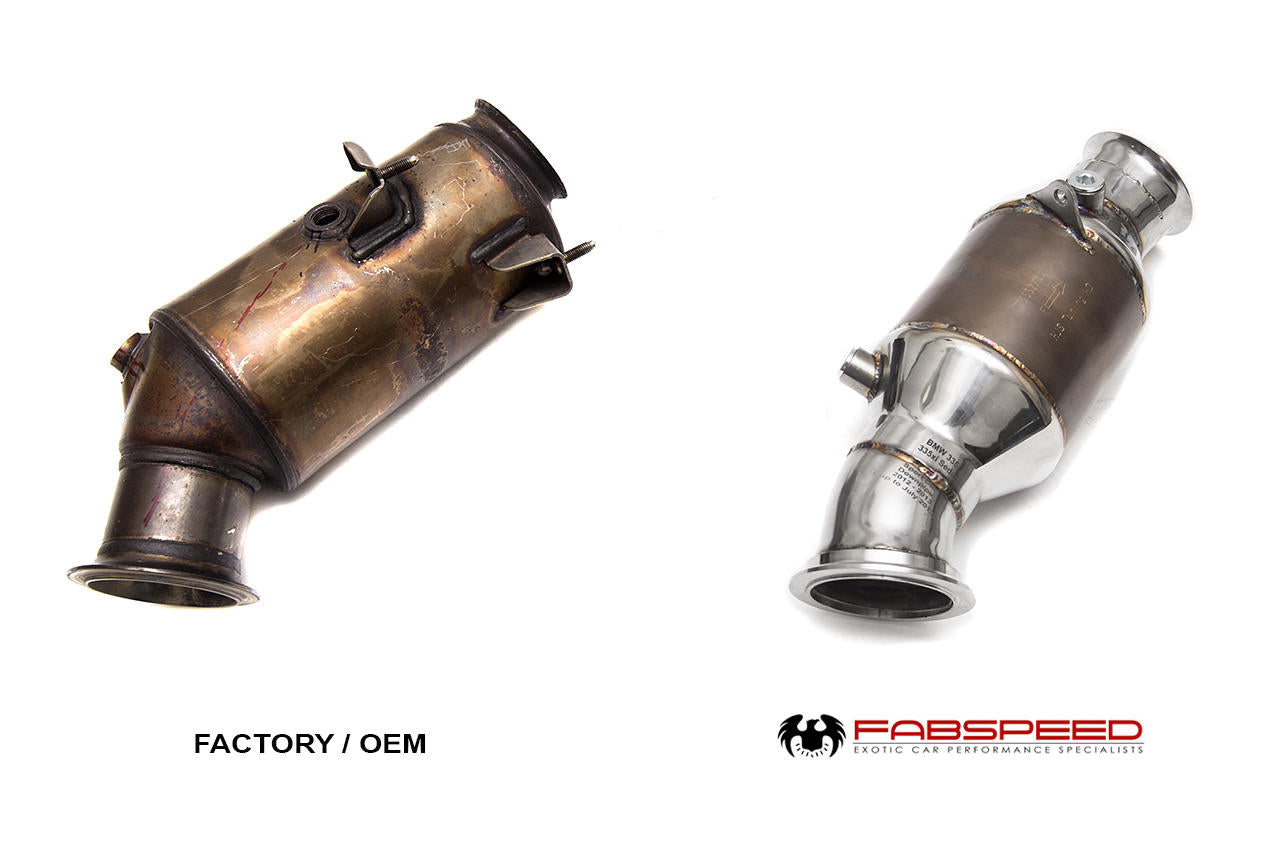 Fabspeed BMW 335i & 435i F30/F32 Sport Cat Downpipe (FS.BMW.F3XX.SCDP)