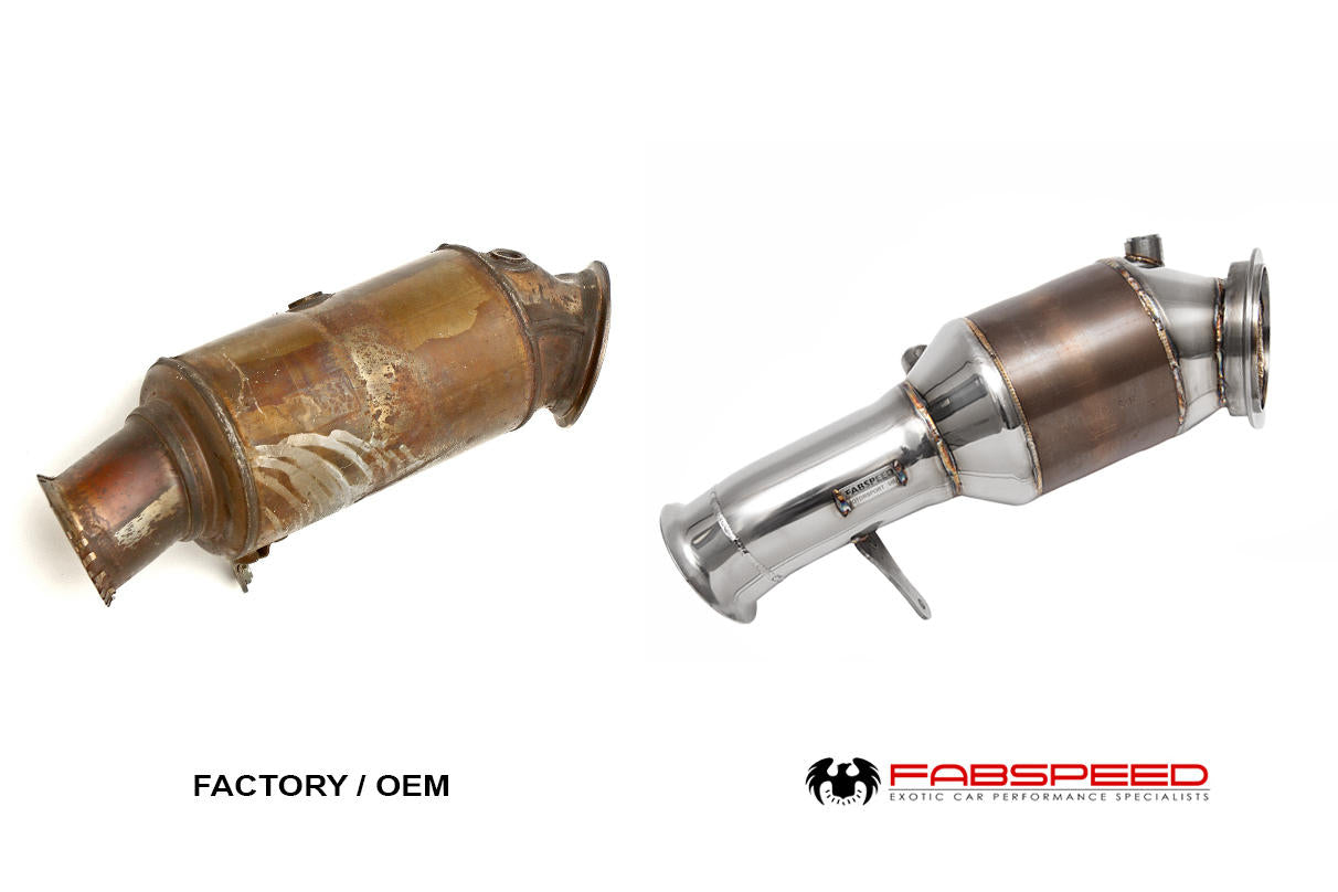 Fabspeed BMW 335i & 435i F30/F32 Sport Cat Downpipe (FS.BMW.F3XX.SCDP)