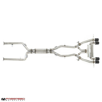 Fabspeed BMW M3/M4 G80/G82 Supersport X-Pipe Valvetronic Exhaust System 2021 Onwards (FS.BMW.G8X.VLVMPXX)