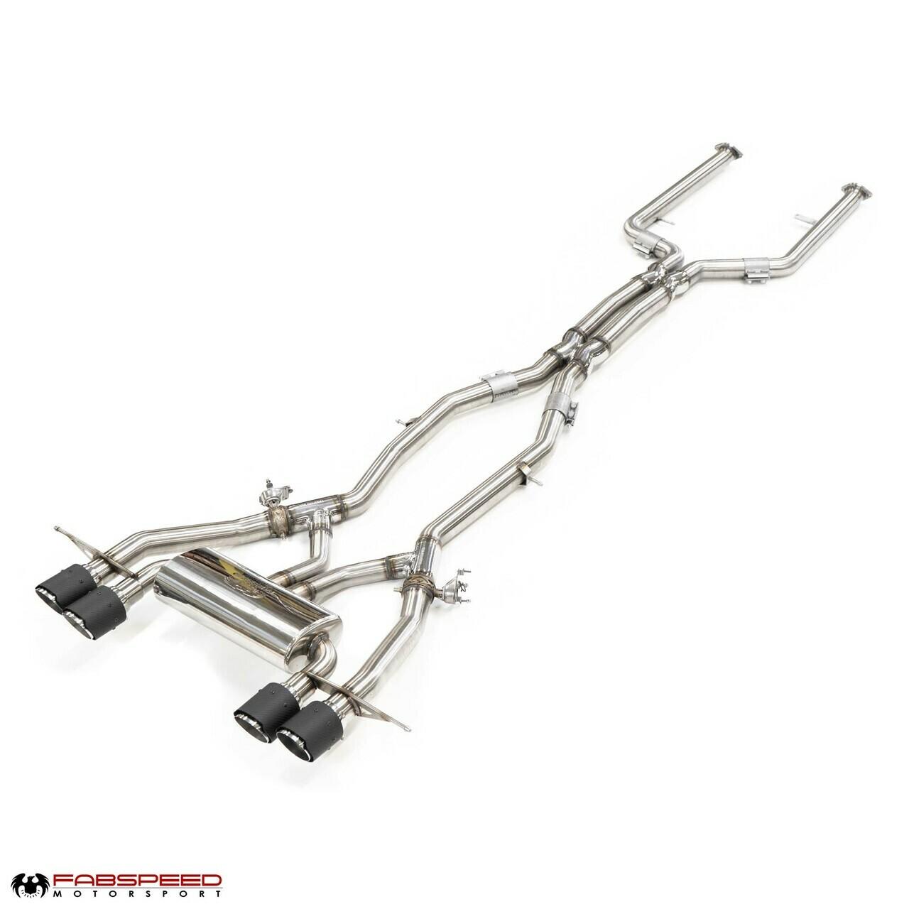 Fabspeed BMW M3/M4 G80/G82 Supersport X-Pipe Valvetronic Exhaust System 2021 Onwards (FS.BMW.G8X.VLVMPXX)