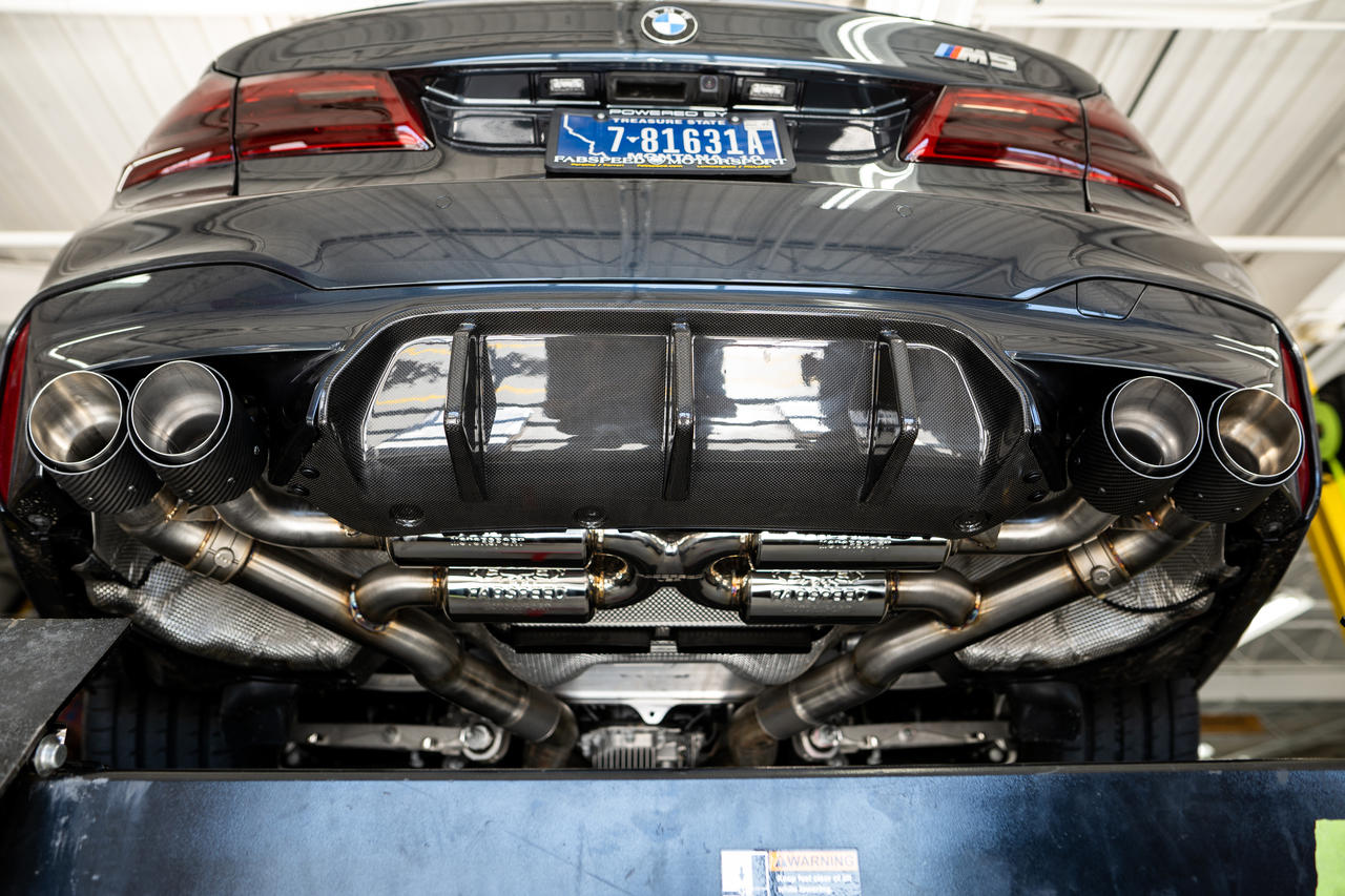Fabspeed BMW M5 F90 Valvetronic Exhaust System with Quad Style Tips (FS.BMW.F90.VLVX)
