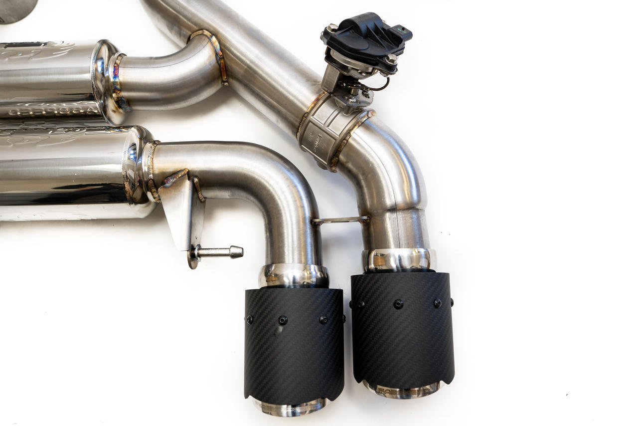 Fabspeed BMW M5 F90 Valvetronic Exhaust System with Quad Style Tips (FS.BMW.F90.VLVX)